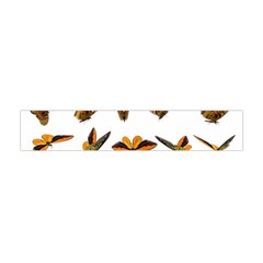 Butterflies Insect Swarm Flano Scarf (mini) by HermanTelo