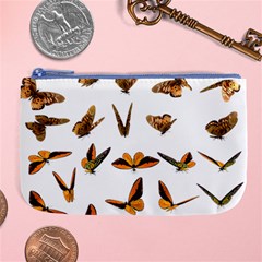 Butterflies Insect Swarm Large Coin Purse by HermanTelo