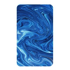 Blue Pattern Texture Art Memory Card Reader (rectangular)