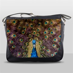 Bird Peacock Feather Messenger Bag