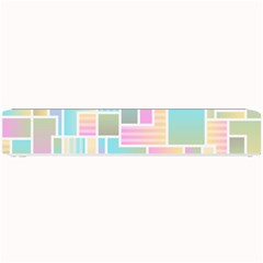 Color Blocks Abstract Background Small Bar Mats