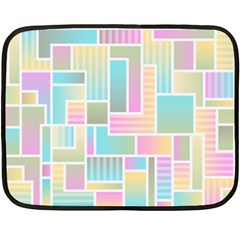 Color Blocks Abstract Background Fleece Blanket (mini)