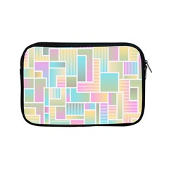 Color Blocks Abstract Background Apple Ipad Mini Zipper Cases