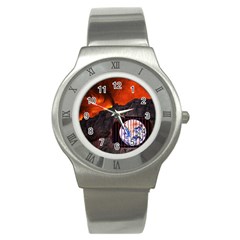 Earth Day Stainless Steel Watch