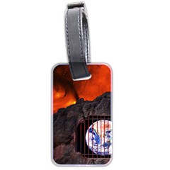 Earth Day Luggage Tag (two Sides)