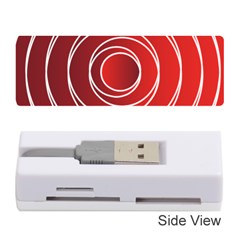 Circles Red Memory Card Reader (stick)