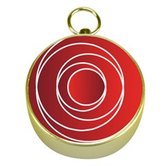 Circles Red Gold Compasses