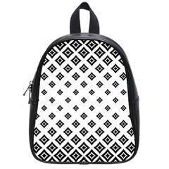 Concentric Plaid School Bag (small) by HermanTelo