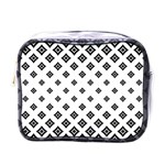 Concentric Plaid Mini Toiletries Bag (One Side) Front