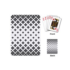 Concentric Plaid Playing Cards (mini)