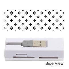 Concentric Plaid Memory Card Reader (stick)