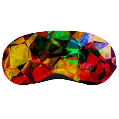 Color Abstract Polygon Sleeping Mask