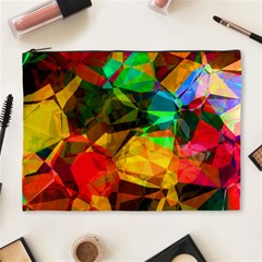 Color Abstract Polygon Cosmetic Bag (xl) by HermanTelo