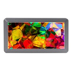 Color Abstract Polygon Memory Card Reader (mini) by HermanTelo