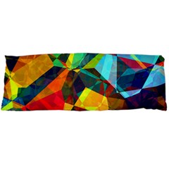 Color Abstract Polygon Background Body Pillow Case Dakimakura (Two Sides)