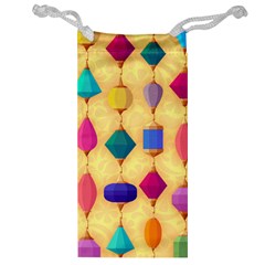 Colorful Background Stones Jewels Jewelry Bag