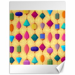 Colorful Background Stones Jewels Canvas 12  X 16 