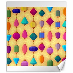 Colorful Background Stones Jewels Canvas 20  X 24  by HermanTelo