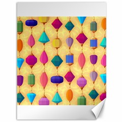 Colorful Background Stones Jewels Canvas 36  X 48 