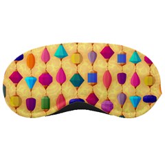 Colorful Background Stones Jewels Sleeping Mask by HermanTelo