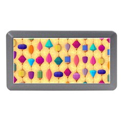 Colorful Background Stones Jewels Memory Card Reader (mini)