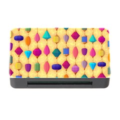 Colorful Background Stones Jewels Memory Card Reader With Cf by HermanTelo