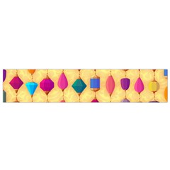 Colorful Background Stones Jewels Small Flano Scarf