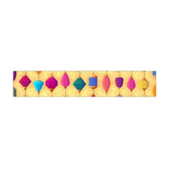 Colorful Background Stones Jewels Flano Scarf (mini)