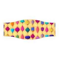 Colorful Background Stones Jewels Stretchable Headband