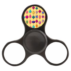 Colorful Background Stones Jewels Finger Spinner