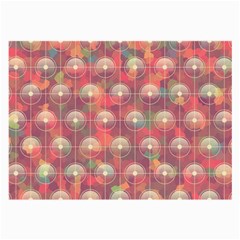 Colorful Background Abstract Large Glasses Cloth (2 Sides)