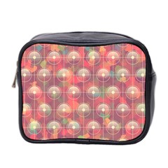 Colorful Background Abstract Mini Toiletries Bag (two Sides)