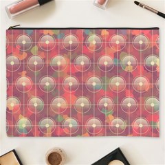 Colorful Background Abstract Cosmetic Bag (xxxl)