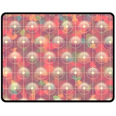 Colorful Background Abstract Double Sided Fleece Blanket (medium)  by HermanTelo