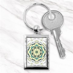 Circle Vector Background Abstract Key Chain (rectangle) by HermanTelo