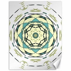 Circle Vector Background Abstract Canvas 18  X 24 