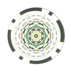 Circle Vector Background Abstract Poker Chip Card Guard