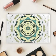 Circle Vector Background Abstract Cosmetic Bag (large)