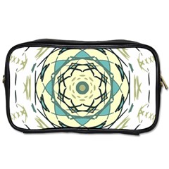 Circle Vector Background Abstract Toiletries Bag (two Sides)