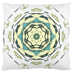 Circle Vector Background Abstract Large Cushion Case (one Side)