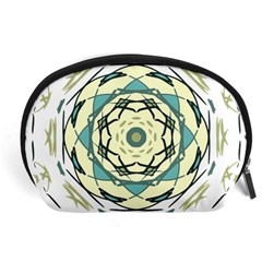 Circle Vector Background Abstract Accessory Pouch (large)