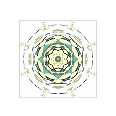 Circle Vector Background Abstract Satin Bandana Scarf