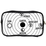 Earth Geocentric Jupiter Mars Toiletries Bag (Two Sides) Front