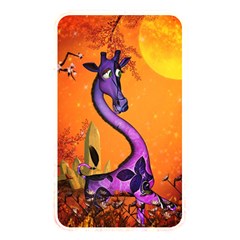 Funny Giraffe In The Night Memory Card Reader (rectangular) by FantasyWorld7