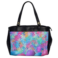 Eggs Happy Easter Rainbow Oversize Office Handbag