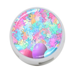 Eggs Happy Easter Rainbow 4-port Usb Hub (two Sides)