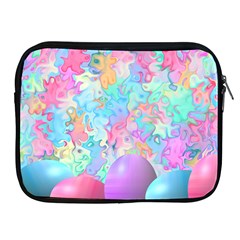 Eggs Happy Easter Rainbow Apple Ipad 2/3/4 Zipper Cases