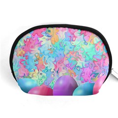 Eggs Happy Easter Rainbow Accessory Pouch (medium)