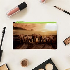 Elephant Dust Road Africa Savannah Cosmetic Bag (xs)