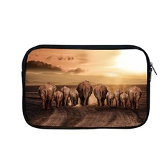 Elephant Dust Road Africa Savannah Apple Macbook Pro 13  Zipper Case